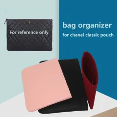 Wallet Organizer Inserts for LV city keepall nano 25 inner bag xs lining  storage inner bag insert3077Black grey-S