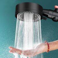 XHLXH 1Pcs 5 Modes Adjustable Hand-held Water Saving One-key Stop Shower Head Bathroom Accessories Sprayer Nozzle with Hose