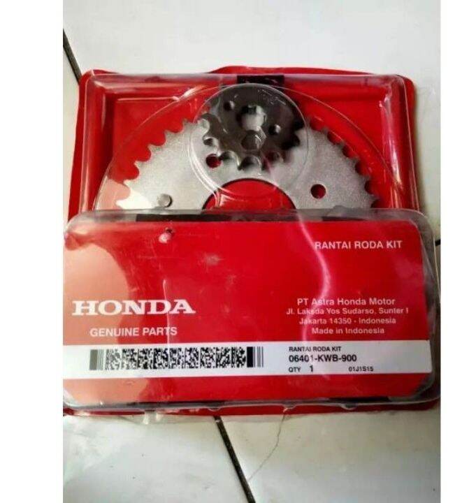Gir set gear set Honda Revo absolute Blade KWB Lazada Indonesia