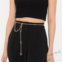 【hot sale】 ∈♞ B55 Gold Silver Fashion Belt Womens New Thin Waist Chain Small Fragrance Waist Decoration Chain with Skirt