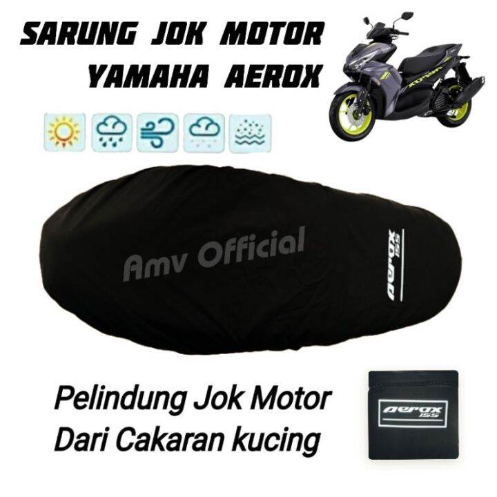 Cover jok Motor Yamaha Aerox / Pelindung Jok Motor Aerox Lazada Indonesia