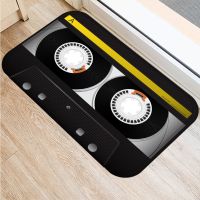 Music Magnetic Tape Bedroom Decorative Carpet Living Room Hallway Kitchen Balcony Floor Mat Anti-slip Area Rug Home Decoration