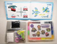 Perler Beads Kit 5mm2.6mm Hama beads Whole Set with Pegboard and Iron 3D Puzzle DIY Toy Kids Creative Handmade Craft Toy Gift