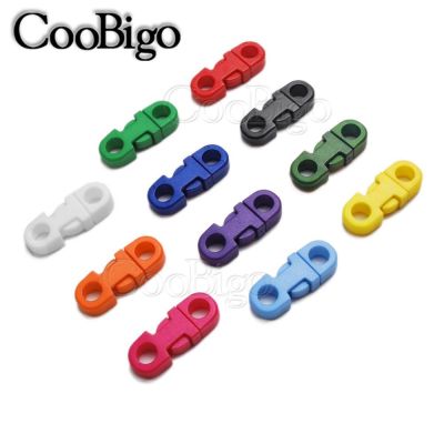 【CW】✈  25pcs/Pack Colorful 5mm Safety Clasp Straight Side Release Buckle for Necklace Paracord Dog Collar Rope Accessories