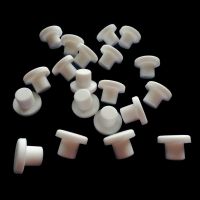 5/10/20pcs White Round Silicone Rubber Blanking End Cap Inserts Seal Plug Stopper 2.6mm-14mm