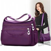 【Ready Stock】 ✺♀♙ C23 Women Bag Nylon Waterproof Messenger Bags For Lady Crossbody Shoulder Bag Casual Handbags High Quality