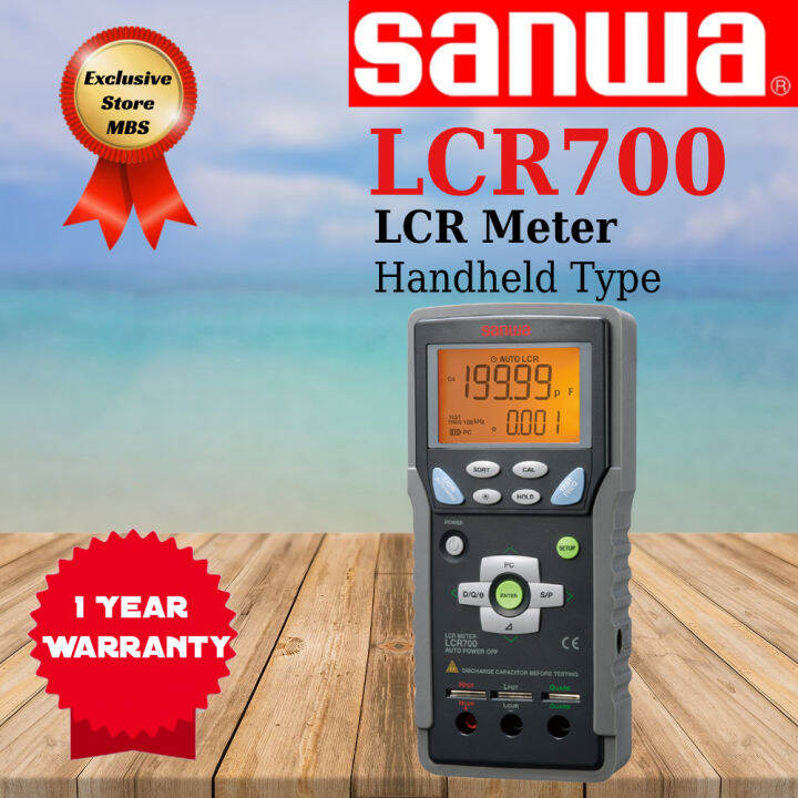 Sanwa LCR700 LCR Meter (Handy Type) Lazada