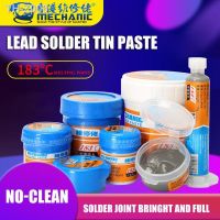 ♝ MECHANIC Solder Tin Paste 183C Melting Point Welding Flux Soldering Cream for Mobile Phone PCB BGA Rework Tools