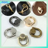 ADAM DIY Purse กระเป๋าเดินทางหัวเข็มขัดกระเป๋าสกรูเล็บหนัง Craft Studs ปุ่มเล็บหัวเข็มขัดโลหะกระเป๋า Rivet กระเป๋าถือเข็มขัด Connector