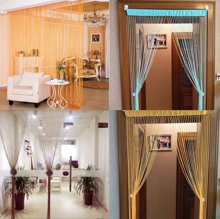 String Curtain Spaghetti Fringe Privacy Doors and Windows, Room Divider ...