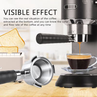 Icafilas กาแฟ Bottomless Portafilter สำหรับ Delonghi เครื่องเปลี่ยนตะกร้ากรอง Espresso อุปกรณ์เสริม Barista Tools888