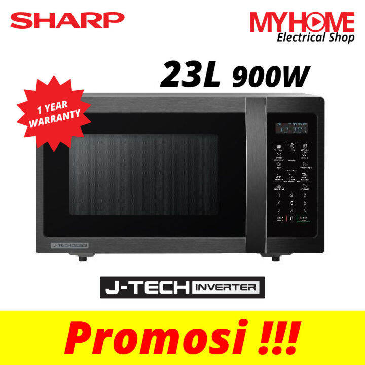 microwave sharp j tech inverter