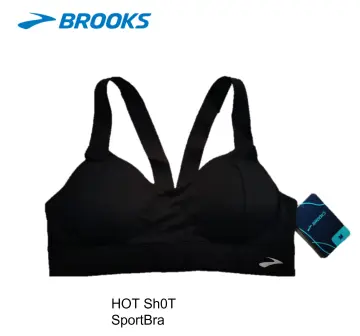 Brooks Fastforward Crossback black sports bra