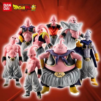 ZZOOI Hot 8pcs/Set  Dragon Ball Z Anime Figure Majin Buu  Fat Buu PVC Action Figures Collection Model Toys For Children Adult Gifts