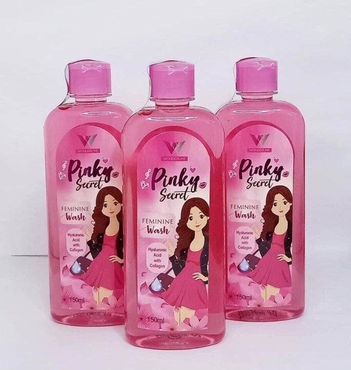 SET OF 2 Pinky Secret Feminine Wash Authentic Original Wash Pinky 150ml