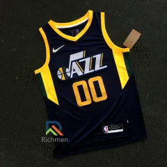 Men's Fanatics Branded Jordan Clarkson Yellow Utah Jazz 2022/23 Fast Break Replica Jersey - Icon Edition Size: Large