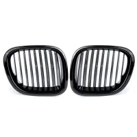 Car Bumper Grille Car Air Intake Grille Kidney Grille for BMW Z3 Convertible Coupe 1996-2002