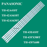 หลอดแบล็คไลท์TV PANASONIC  รุ่นTH-42A410T :TH-42AS610T :TH-42AS630T :TH-43E410T :TH-43FX500T :TH-43FX600(1ชุดมี 5แถวยาว)