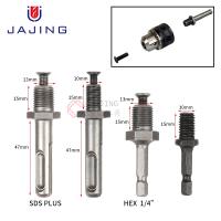 1/2 -20UNF 3/8-24UNF Penghubung Batang Adaptor SDS PLUS Hexagon Hex Screw Shank Drill Bit Extension untuk Electric Drill Chuck