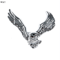 ❤️WT 3D สติกเกอร์รถโลหะ Eagle Emblem Badge Auto Body decals รถจักรยานยนต์ตกแต่งรถ