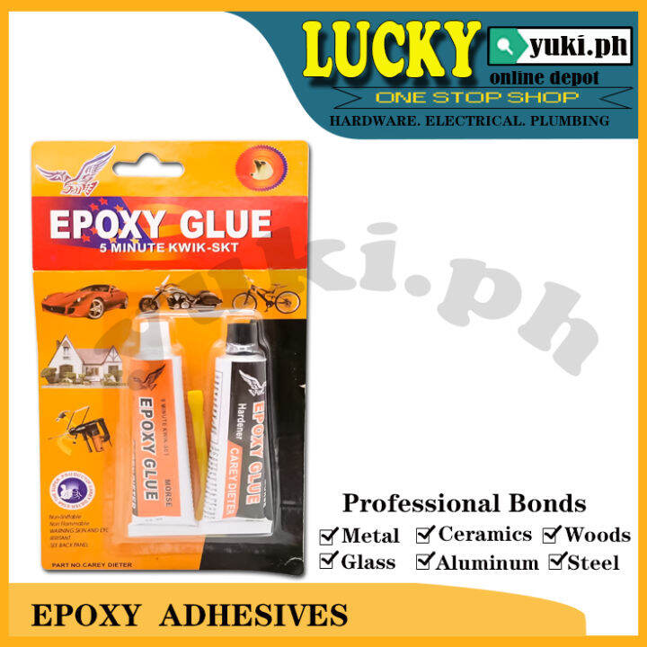EAGLE HEAVY DUTY EPOXY GLUE ( AB3A ) 5MINUTE KWIK SET Lazada PH