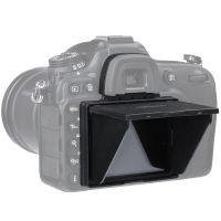 【Top-rated】 หน้าจอ LCD Pop-Up ม่านบังแดด Lcd Hood Shield ฝาครอบสำหรับ Nikon D4 D4S D5 D500 D600 D610 D750 D800 D850 D7100 D7200 D7500