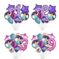 【DT】hot！ 11Pcs Foil 1 2 3st Birthday Number Ballon Baby Kid Globos