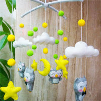 Baby Toys Pregnant Mom Handmade Rattles Set DIY Bed Bell Material Package Newborn Toys For Baby Rattle Children Crib Mobile Toy