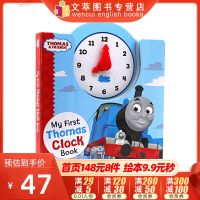 (Explosion) Little Train Thomas and Friends Clock Book English Original Picture my first Cardboard Baby Time Management