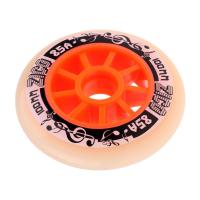 Flameer Outdoor PU Roller Inline Skatesล้อเปลี่ยนล้อแข่ง