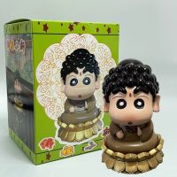 12Cm Crayon Shinchan Gk Guochao รุ่น Q Tathagata Buddha Crayon Shinkan Cos อินเทรนด์เล่นการ์ตูนสร้างสรรค์ของประดับโต๊ะทำงาน