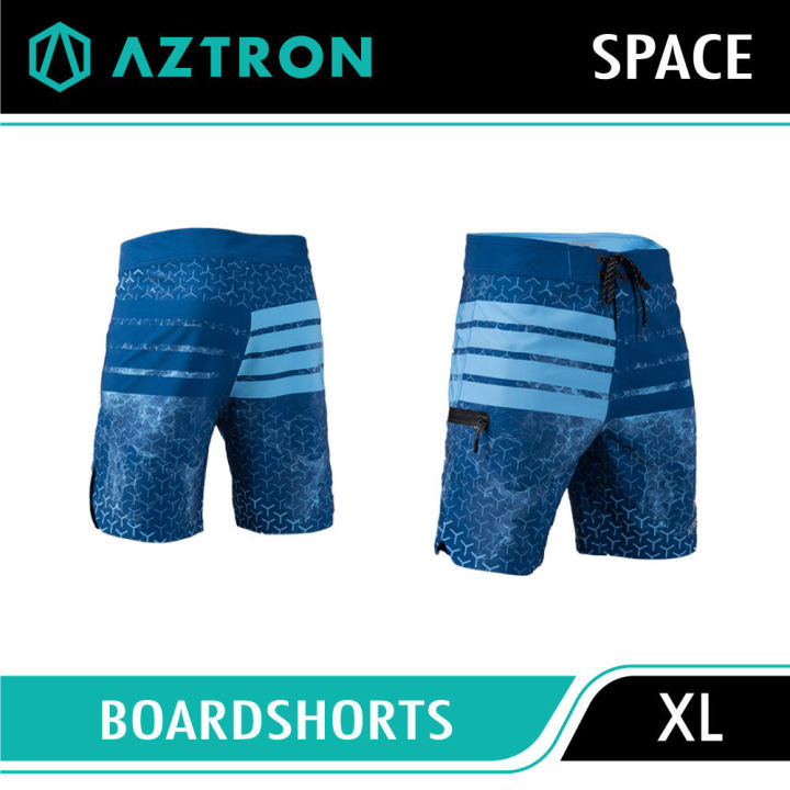 aztron-space-boardshorts-กางเกงขาสั้น-กางเกงกีฬา-กางเกงสำหรับกีฬาทางน้ำ-เนื้อผ้า-polyester-เนื้อผ้ายืดหยุ่นกระชับพอดี-ใส่สบาย
