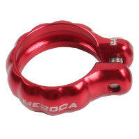 MEROCA Aluminum Alloy Bike Seatpost Clamp Hollow Lock-Out Ultralight 28.6mm