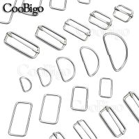 ✶▫ 10pcs/lot Metal Adjustable Rectangle D Ring Belt Square Buckle For Backpacks shoes Bag Cat Dog Collar Buckles DIY Accessories