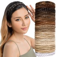 【CC】 Hair Band Fishbone Braid Lazy Wig Twist Headband Hairpin Bohemia Fashion Non-slip Headdress Bridal Accessories