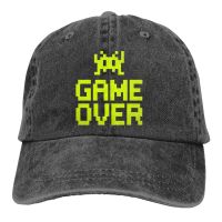 Game Over With Sprite Baseball Cap cowboy hat Peaked cap Cowboy Bebop Hats Men and women hats