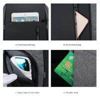 Easor Mens Backpack for Large Capacity USB Multi-Use Notebook