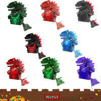 WUHUI 8PCS Godzillaตุ๊กตุ่นตัวเล็กอาคารชุดของเล่นบล็อกตัวต่อGodzilla King Ofฟิกเกอร์สัตว์ประหลาดของเล่นอิฐก่อสร้างสำหรับโรงเรียนเด็กอายุ3 + เด็กของเล่นเข้ากันได้ดีกับแบรนด์ทั้งหมด