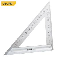 Good tool set square stainless steel 200 mm site drawing triangle ruler DL4040 calibration clear