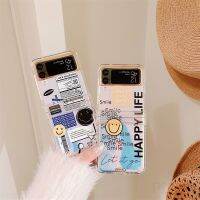 {OLI STUDIO}31 LaserCase สำหรับ SamsungZ3 5G Hard CoverCutePatterns สำหรับ ZFlip3 Flip3Shell