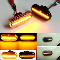 2PCS Led Dynamic Side Marker Turn Signal Lights For mercedes-benz Smart FORTWO Coupe Cabriolet (453) For Dacia Duster 1 Lodgy 1