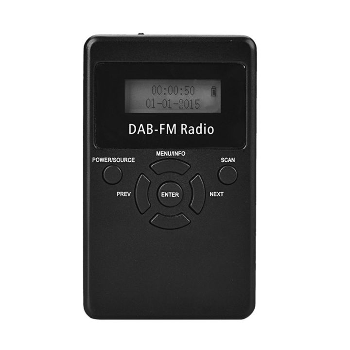 hrd-101-portable-mini-dab-digital-radio-dab-fm-radio-digital-broadcast-radio-fm-receiver-black