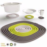 【small stationery】    SelunaSilicone Trivet Mats/Multi-FunctionResistant Hot Pads Pot HoldersRest Amp; Coasters 31