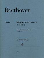 BEETHOVEN Bagatelle in a minor WoO 59 (Für Elise) (HN1347)