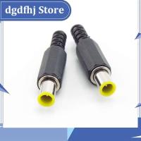 Dgdfhj Shop 10pcs/Lot 6.5mmx4.4mm DC male Power Connector plug Adapter Power Plug Male Welding Audio DIY