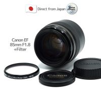 [ใช้เป็นภาษาญี่ปุ่น] เลนส์กล้องถ่ายรูป Canon EF 85มม. F/ 1.8 USM Af/mf วางจำหน่ายในญี่ปุ่น2002