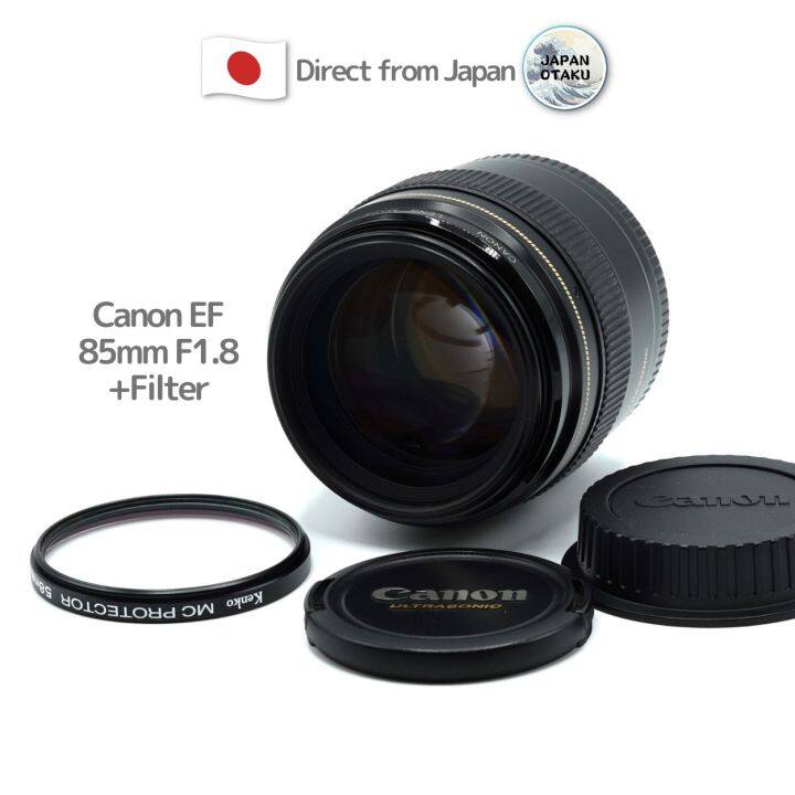 [Digunakan Di Jepang] Lensa Kamera Canon EF 85mm F/1.8 USM AF / MF ...