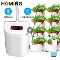 Automatic Timer Watering System Pump Controller For 12/16 Pump  Pots Flower Drip Irrigation System Plants Sprinkler Garden Tool Watering Systems  Gard