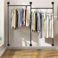 UNHO ติดผนัง ราวตากผ้า Hanging Clothes Rack ราวแขวนเสื้อผ้า  รับน้ำหนักได้ 30กก