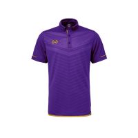 WARRIX เสื้อโปโล La Vida WA-3318-VN (สีม่วง-เหลืองทอง) บริการเก็บเงินปลายทาง